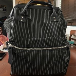 Pinstripe Backpack